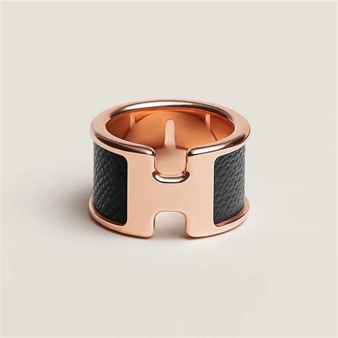 bague hermes cuir|bagues hermes.